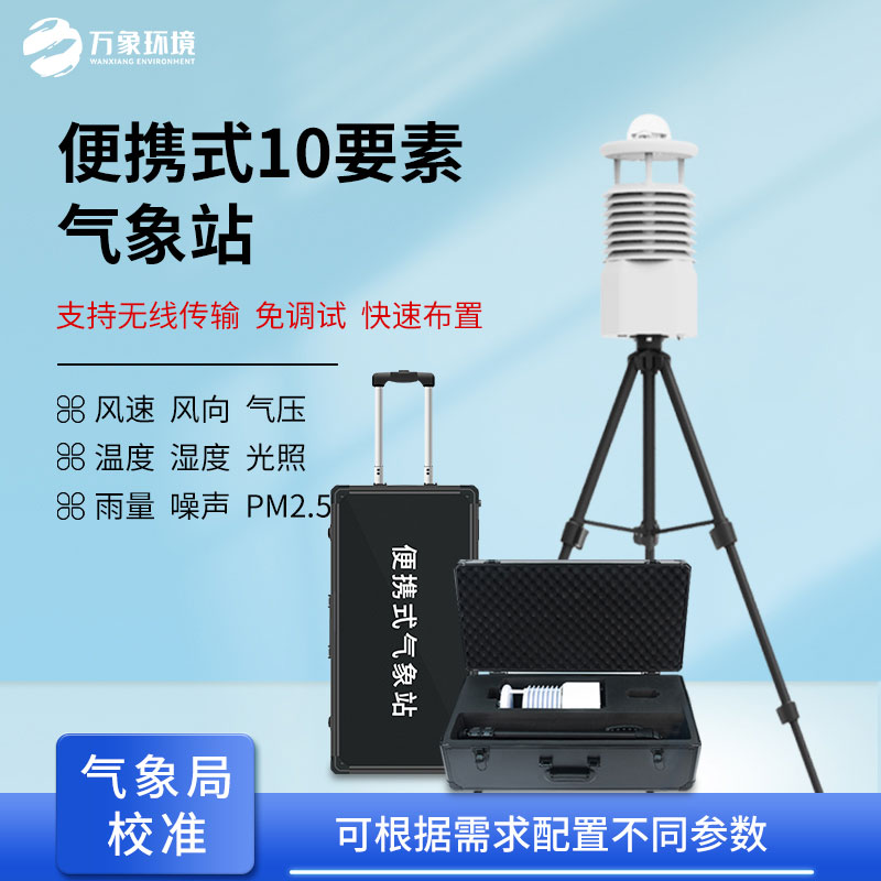便攜式全自動氣象站可以用來野外氣象應急監(jiān)測嗎？